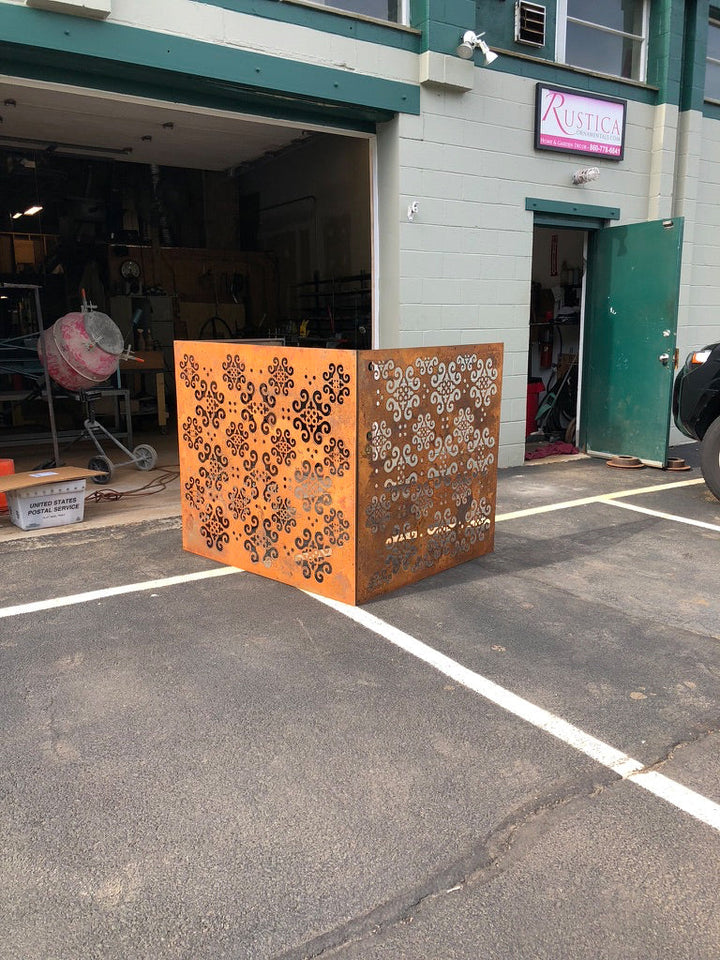 Outdoor Privacy Panels or Metal Wall Sculptures (46" Inch)