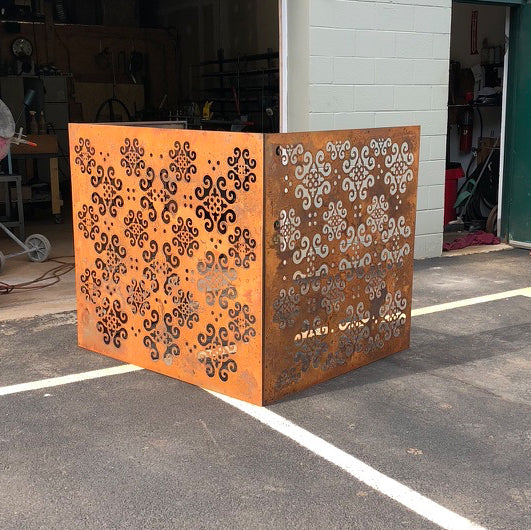 Outdoor Privacy Panels or Metal Wall Sculptures (46" Inch)