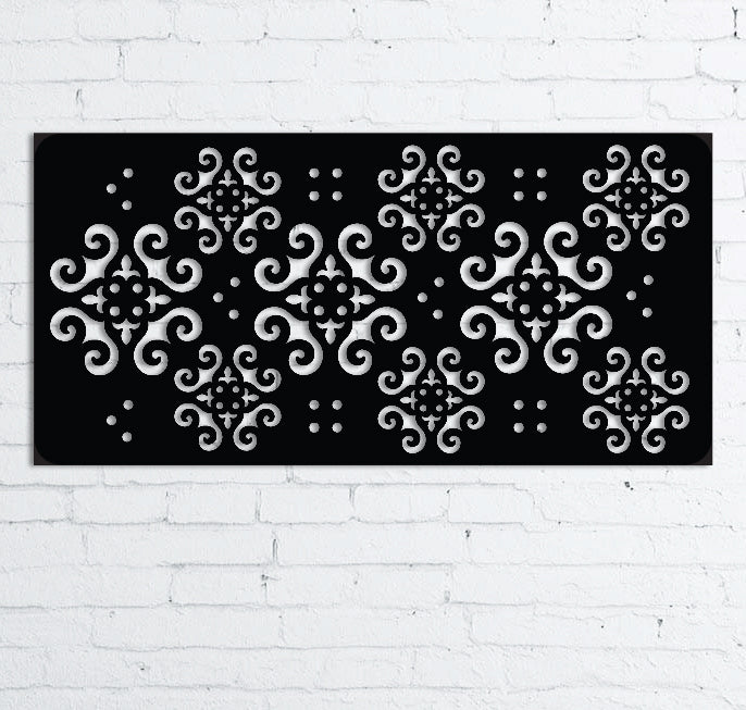 Outdoor Privacy Panels or Metal Wall Sculptures (46" Inch)