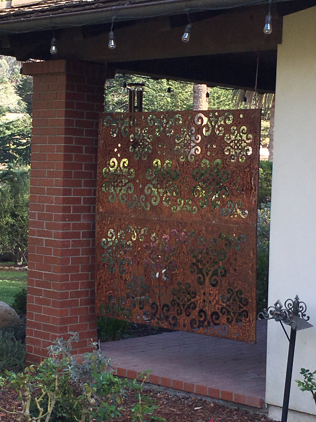 Outdoor Privacy Panels or Metal Wall Sculptures (46" Inch)