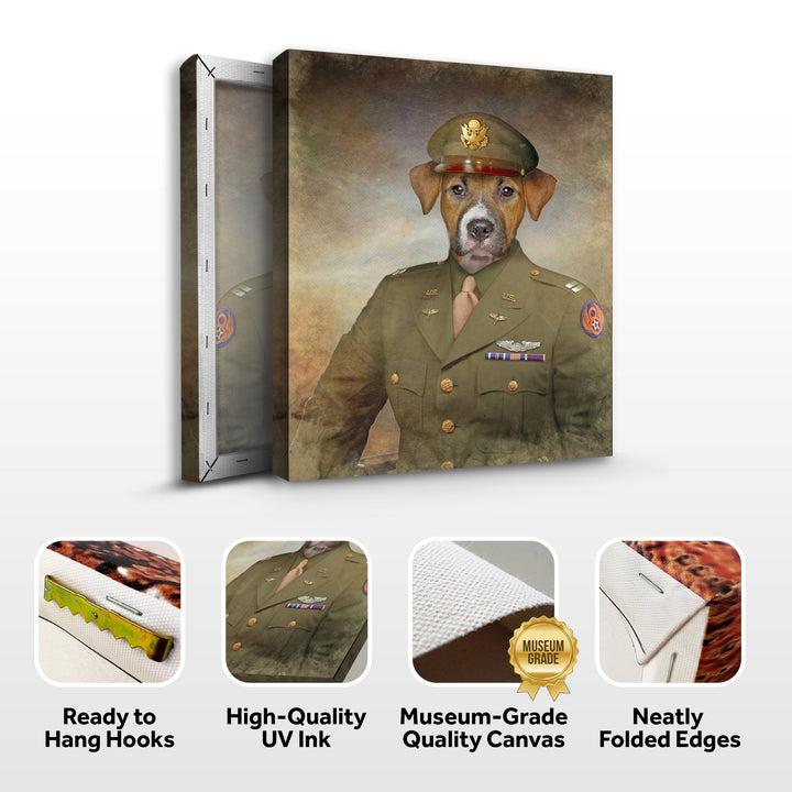 Pet Beagle Military Dog Sign