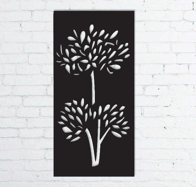 Outdoor Privacy Screen or Extra Large Wall Art (46" Inch)