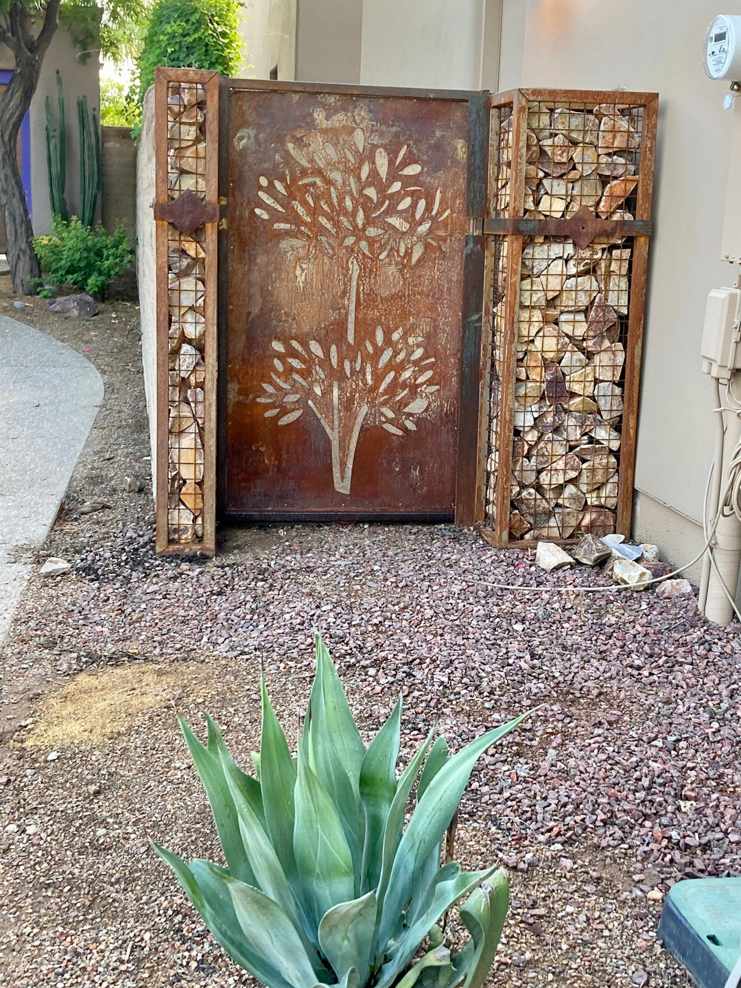 Outdoor Privacy Screen or Extra Large Wall Art (46" Inch)