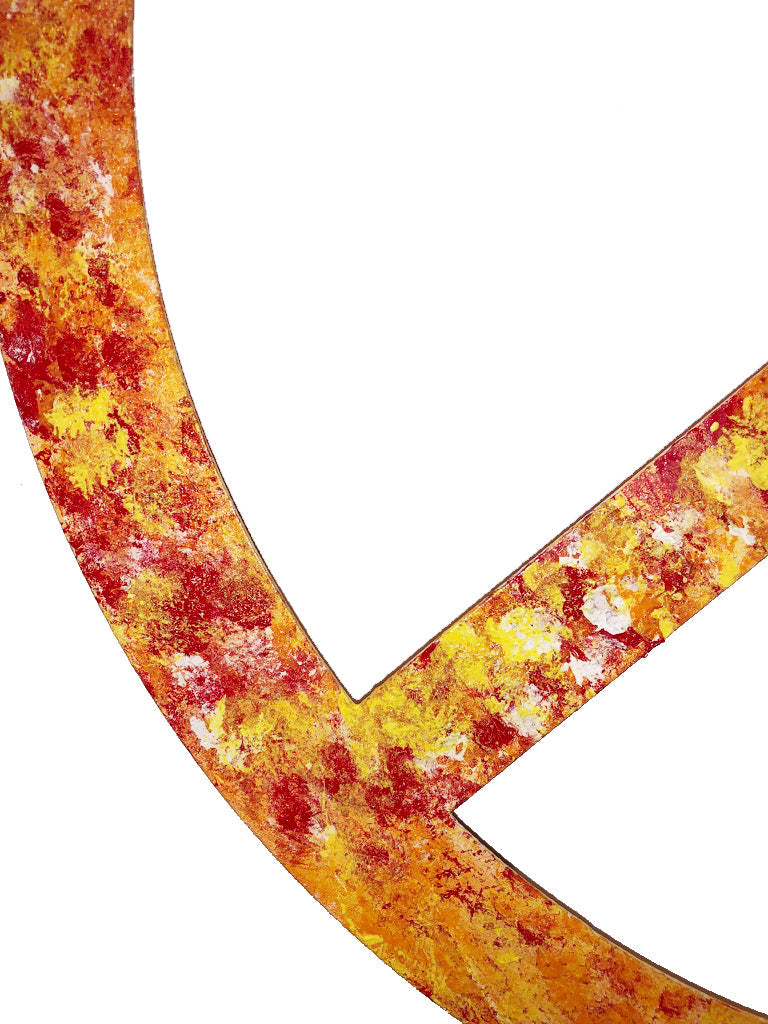 Outdoor Peace Sign or Peace Sign Wall Art