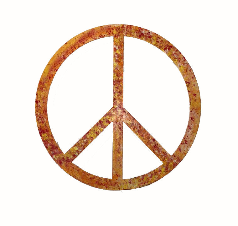 Outdoor Peace Sign or Peace Sign Wall Art
