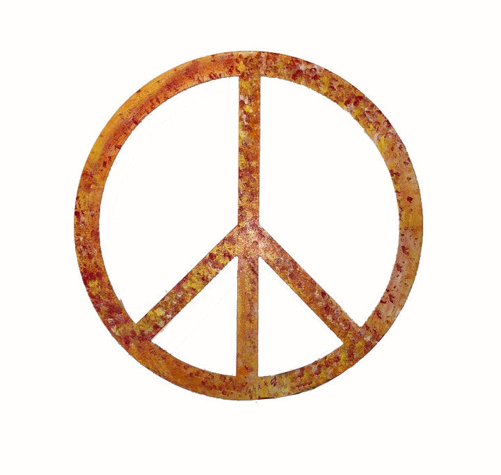 Outdoor Peace Sign or Peace Sign Wall Art