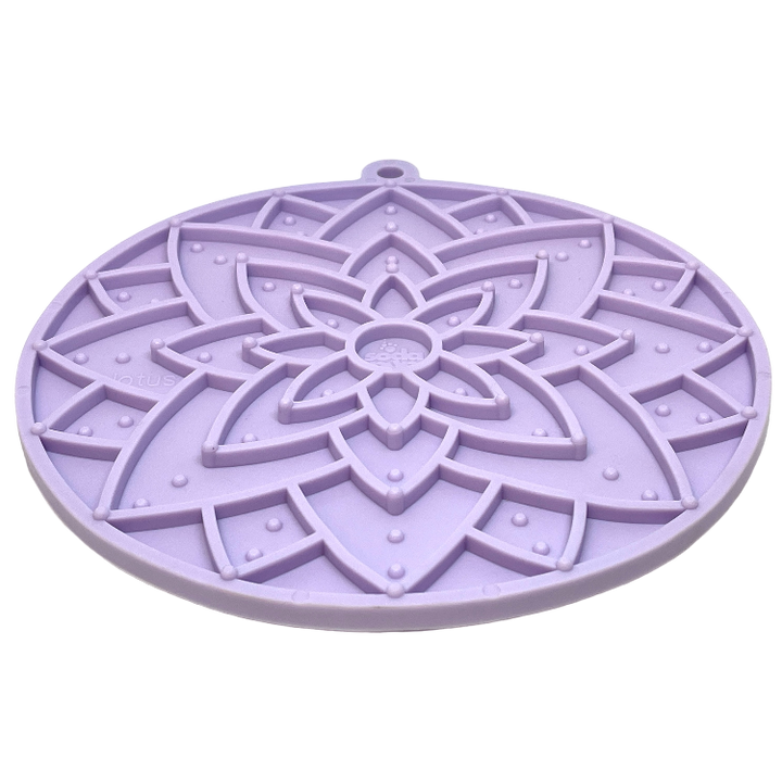 Lotus Design emat - Enrichment Lick Mat For Dogs and Cats - With Suction Cups | USA Made