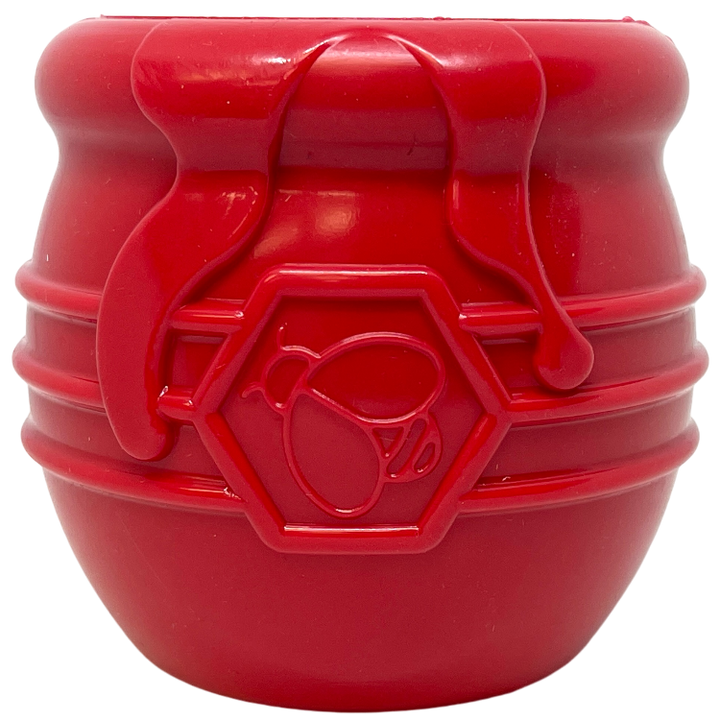 Honey Pot Dog eCup Treat Dispenser | Durable PUP-X Rubber Enrichment Toy | USA Made