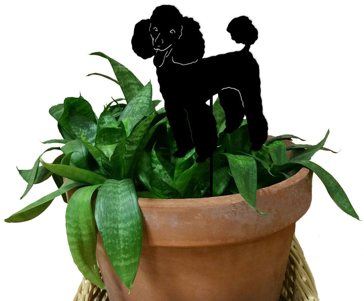 Poodle Plant Stake / Dog Memorial