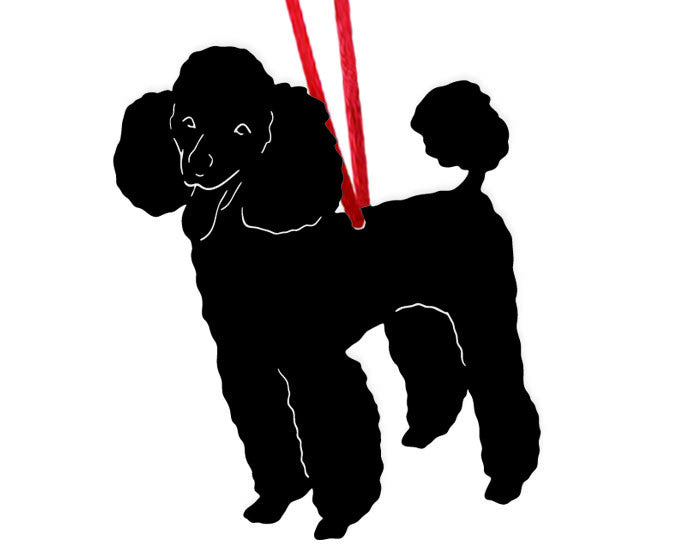 Poodle Plant Stake / Dog Memorial