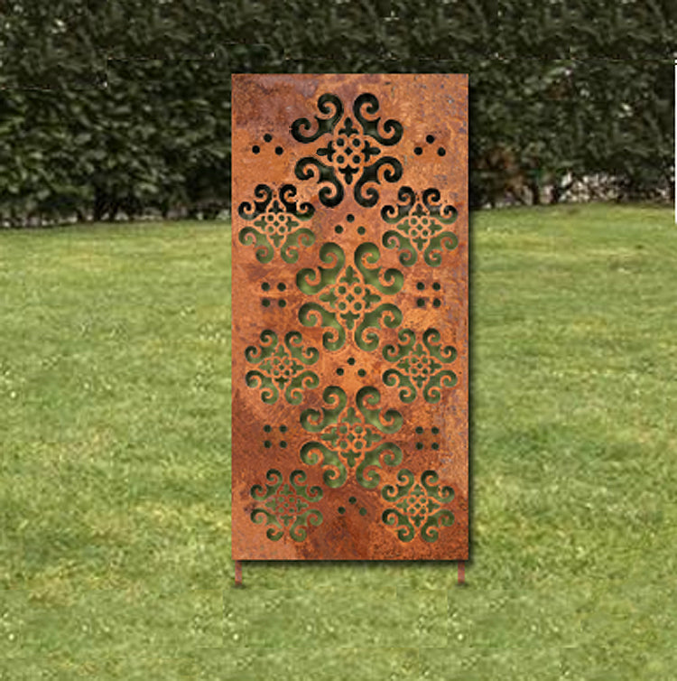 Outdoor Privacy Panels or Metal Wall Sculptures (46" Inch)