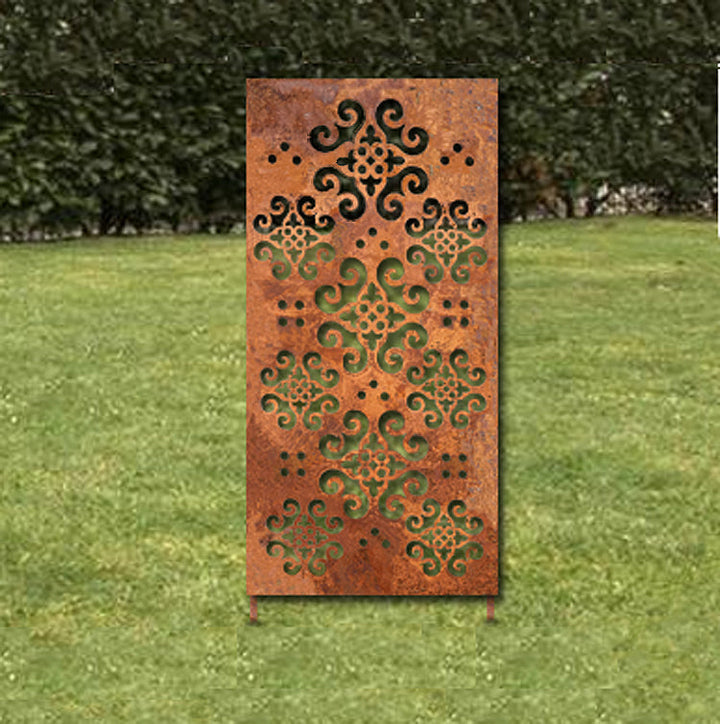 Outdoor Privacy Panels or Metal Wall Sculptures (46" Inch)