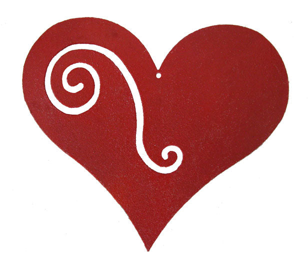 Hanging Heart Tree Ornaments (set of 6)