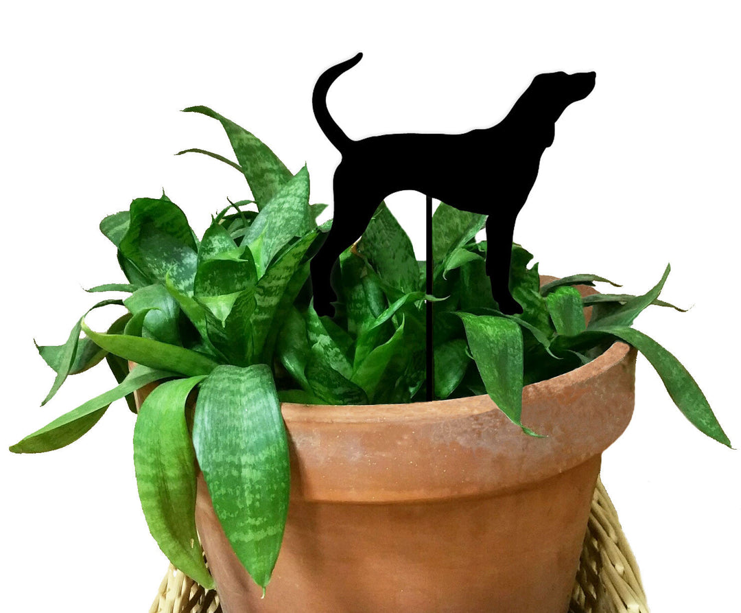 Red Tick Dog Plant Stake
