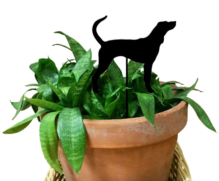 Red Tick Dog Plant Stake