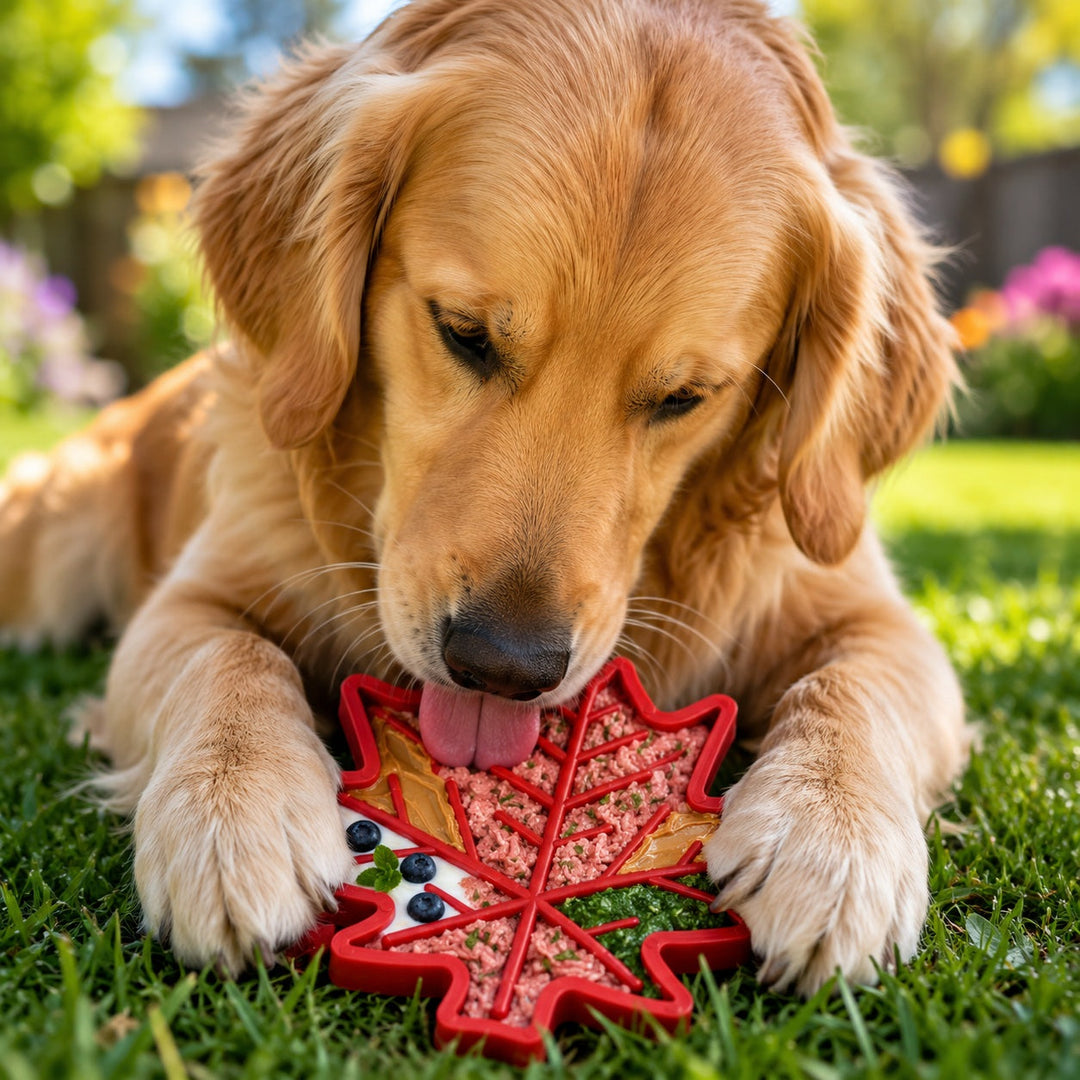Canadian Maple Leaf Nylon Dog Chew Toy - Indestructible &amp; USA Made