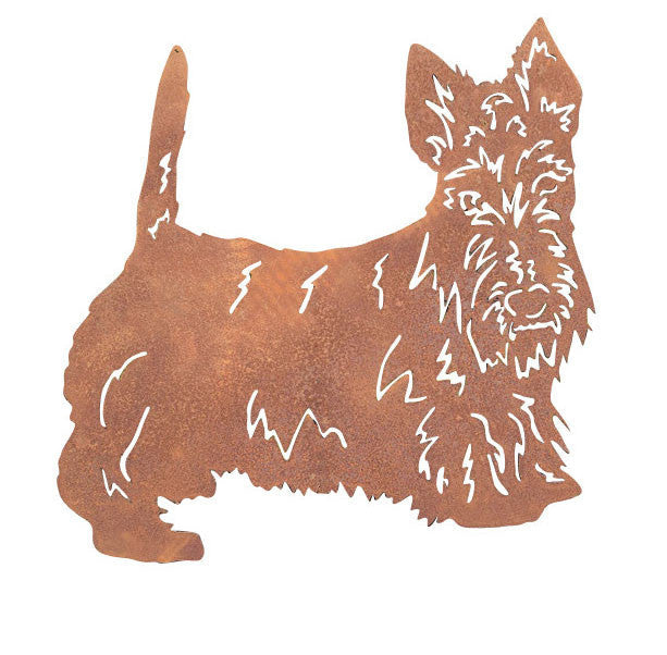 Scottish Terrier Garden Stake or Wall Hanging