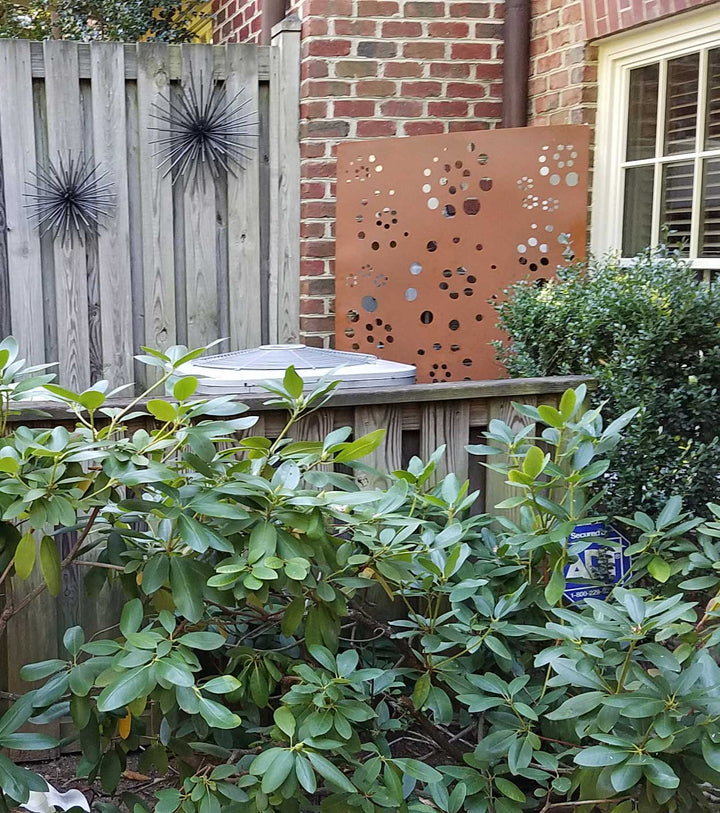 Metal Privacy Screen or Large Metal Wall Art (46" Inch)