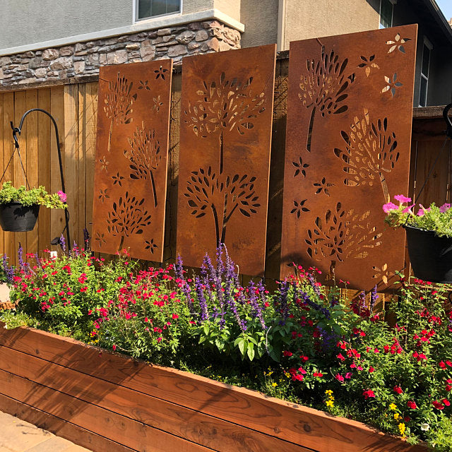 Outdoor Privacy Screen or Extra Large Wall Art (46" Inch)