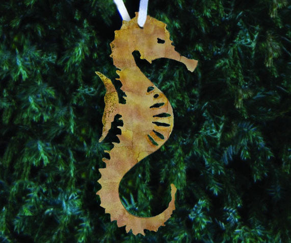 Seahorse Ornament or Plant Stake
