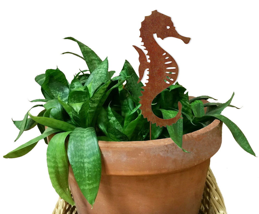 Seahorse Ornament or Plant Stake