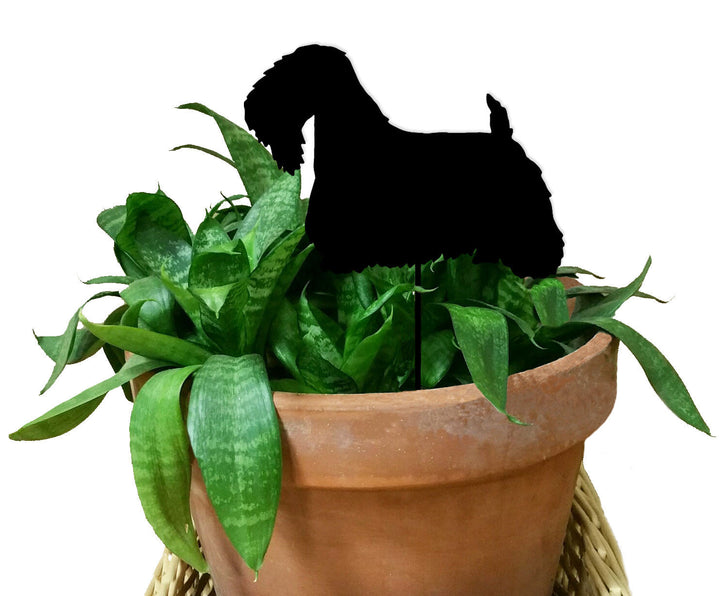 Sealyham Terrier Plant Stake