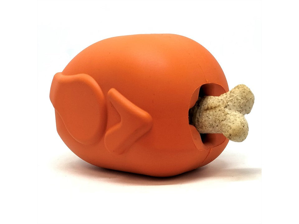 Roasted Turkey Dog Chew Toy &amp; Treat Dispenser - USA Made | SodaPup