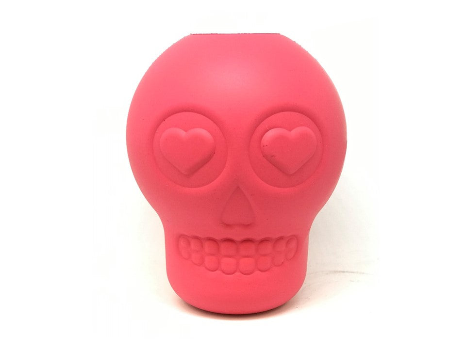 Sugar Skull Dog Chew Toy &amp; Treat Dispenser - USA Made | SodaPup