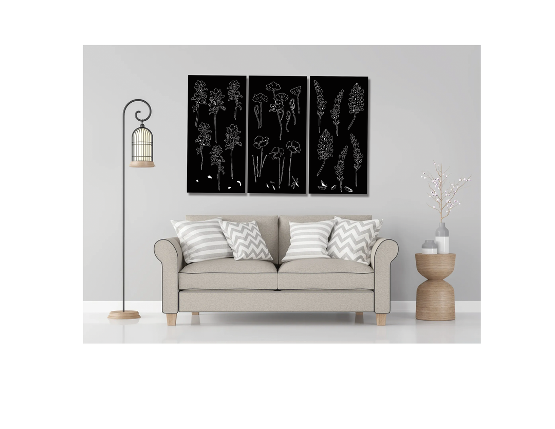Outdoor Privacy Panel or Metal Wall Sculpture