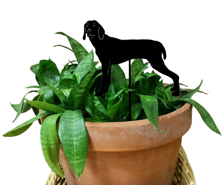 Weimaraner Plant Stake