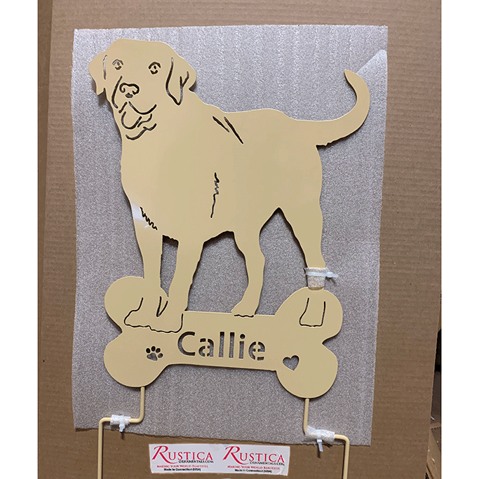 Labrador Statue or Dog Wall Art
