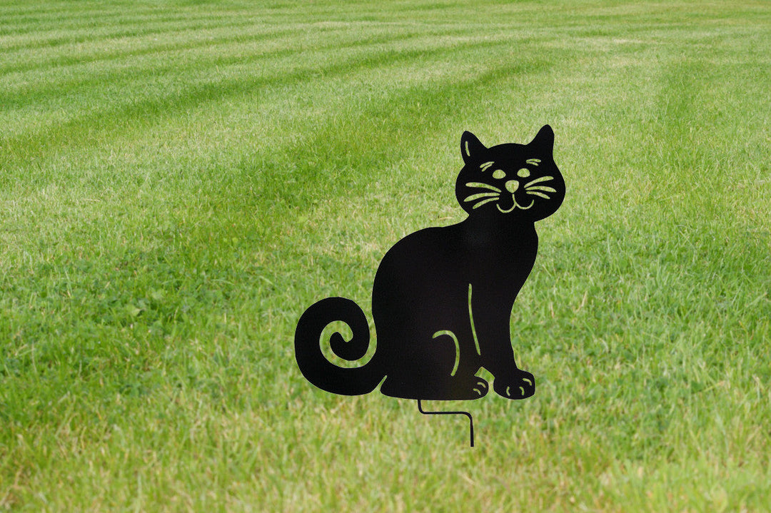 Ziggly Cat Memorial or Wall Hanging
