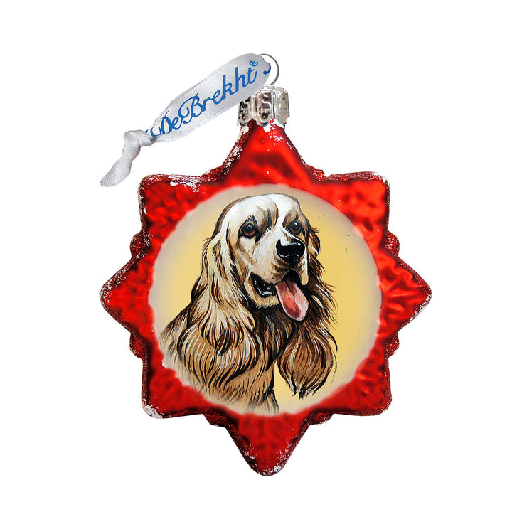 Labradoodle Mercury Glass Ornament by G. DeBrekht - Pets Dog and Cats Decor - 774021