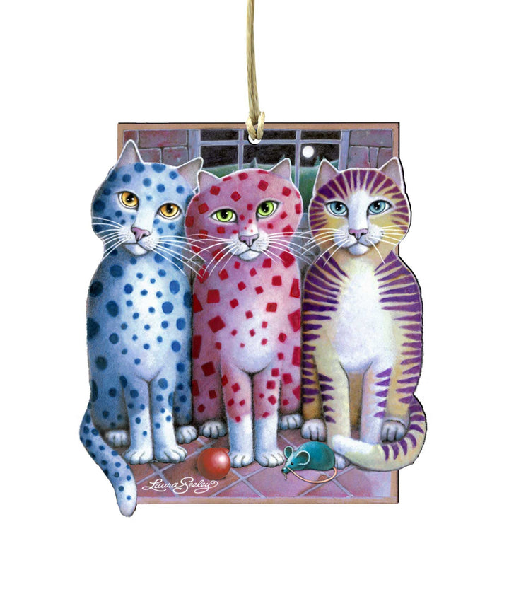 Board Meeting Holiday Door Decor by Laura Seeley - Pets Dog and Cats Decor - 8512051H