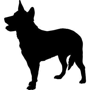 Australian Cattle Dog Garden Stake or Dog Wall Art / Pet Memorial
