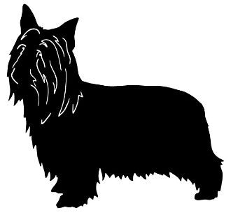 Australian Silky Terrier Garden Stake or Wall Hanging
