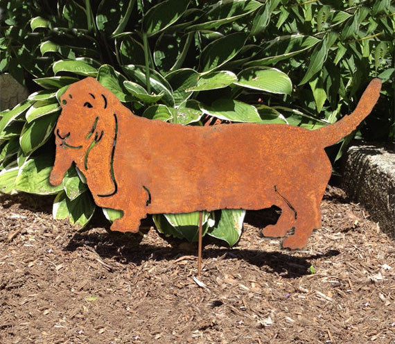 Basset Hound Statue or Dog Wall Art