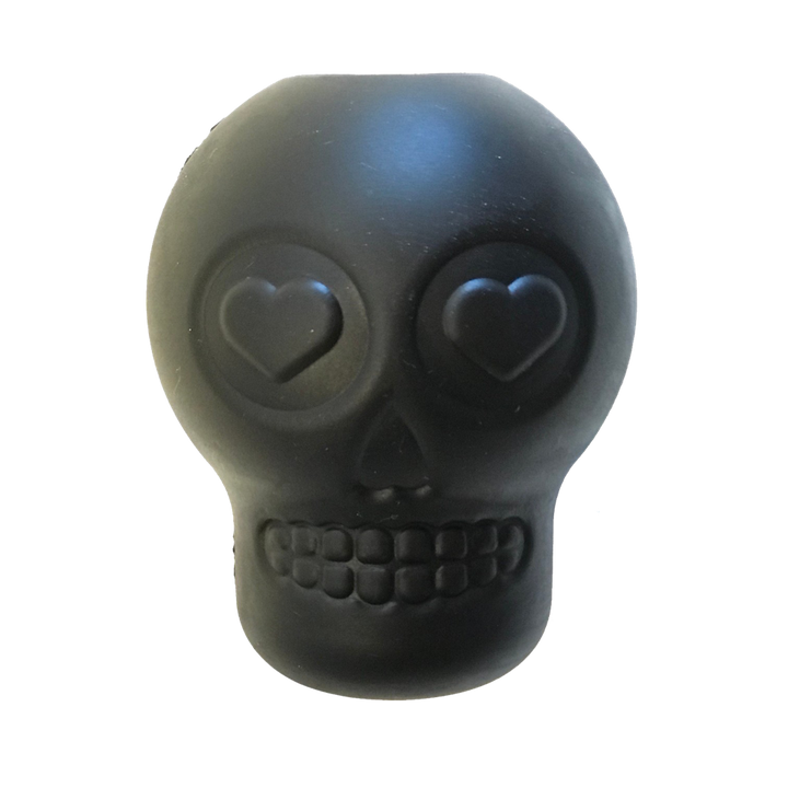 Magnum Sugar Skull Dog Chew Toy &amp; Treat Dispenser - USA Made | SodaPup