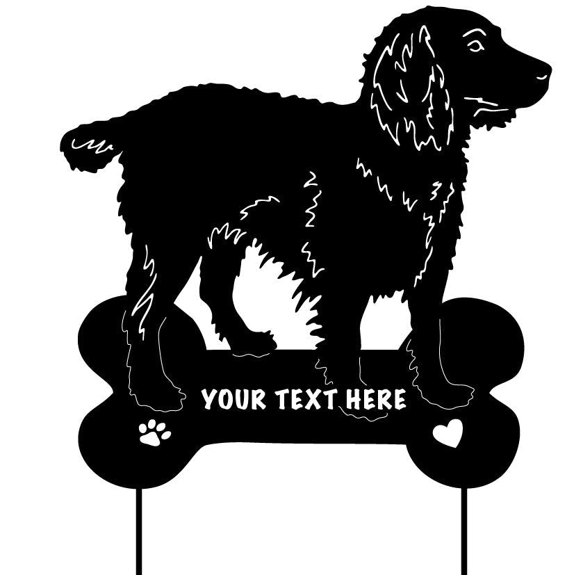 Boykin Spaniel Dog Memorial or Dog Wall Art