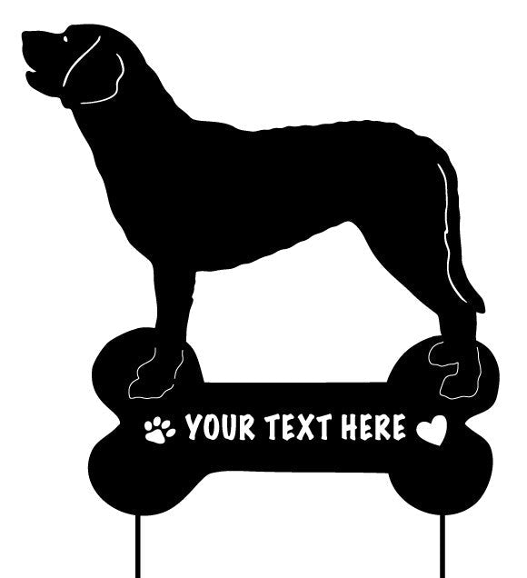 Chesapeake Bay Retriever Garden Stake or Wall Hanging