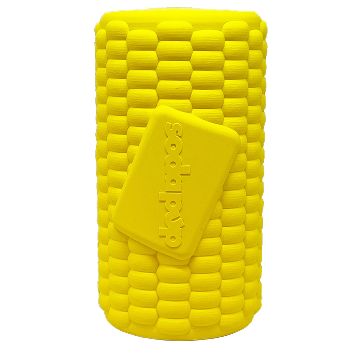 Corn on the Cob Dog Toy - Durable Rubber Treat Dispenser | USA Made