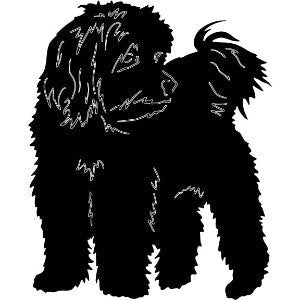 Coton De Tulear Garden Stake or Wall Hanging