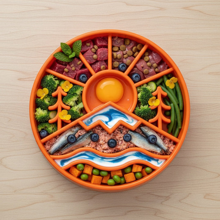 Great Outdoors eBowl - Slow Feeder Dog Bowl &amp; Enrichment | USA Made
