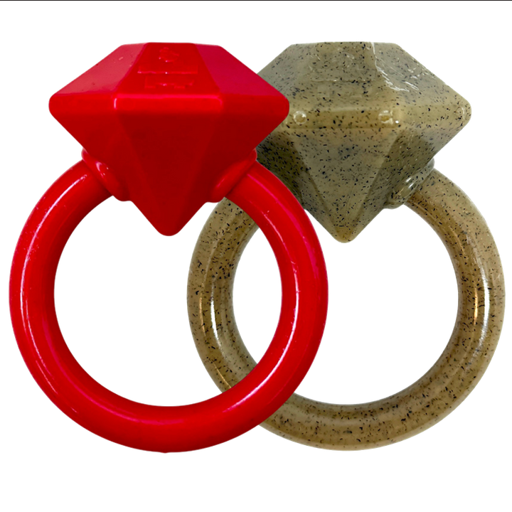 Diamond Ring Nylon Teething Ring for Puppies | Durable &amp; USA Made