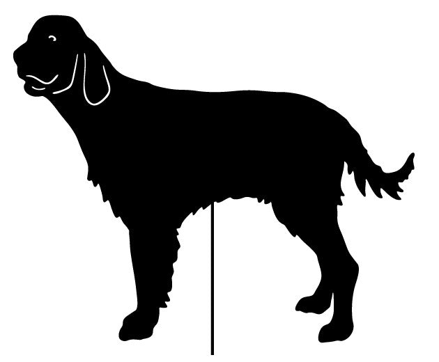 English Setter Garden Stake or Wall Hanging
