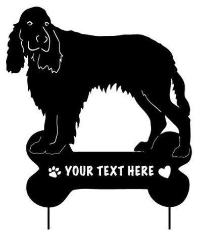 English Springer Spaniel Garden Stake or Wall Hanging