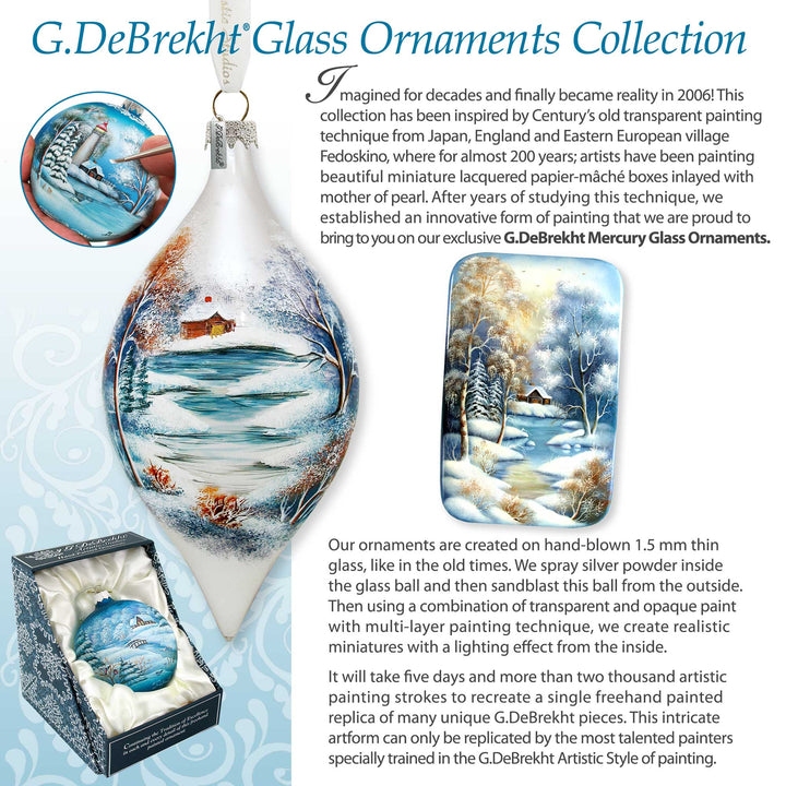 Kitty Cats Love Heart Glass Ornament by G. DeBrekht - Christmas Decor - 753-001
