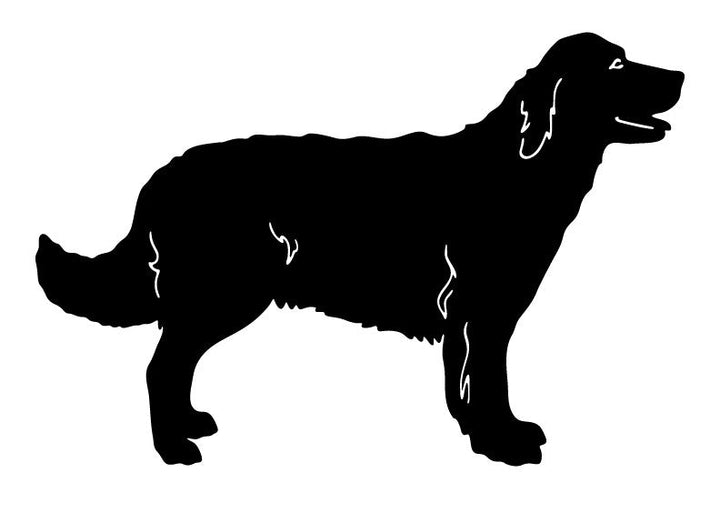 Golden Retriever Garden Stake or Wall Hanging (Style 2)