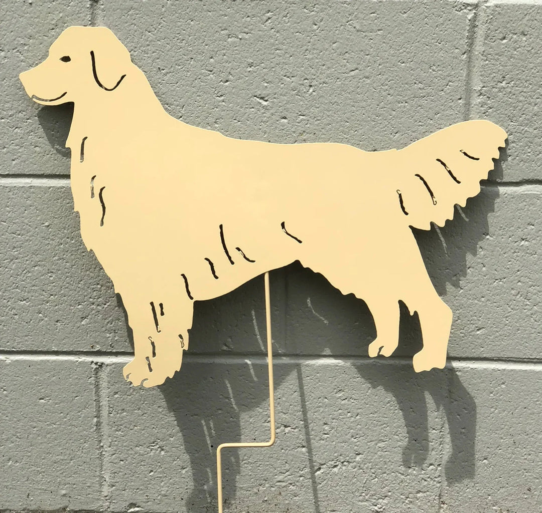 Golden Retriever Statue or Dog Wall Art