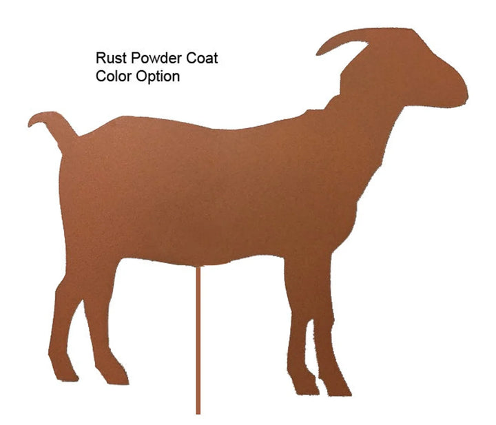 Metal Goat Yard Art or Wall Art